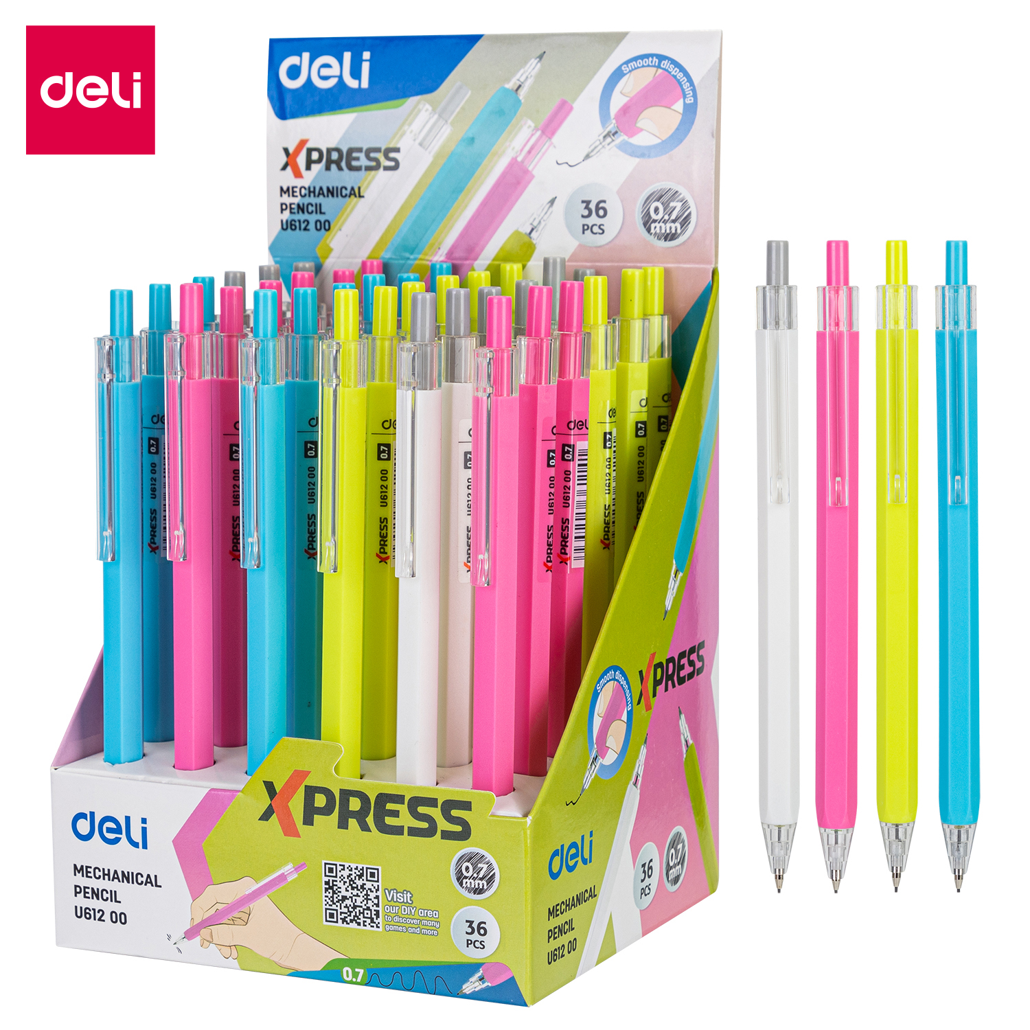 Deli-EU61200 Plastic Mechanical Pencil